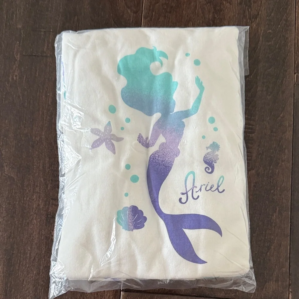 GAP Kids Disney Princess Pajamas-organic cotton Ariel Little Mermaid Design